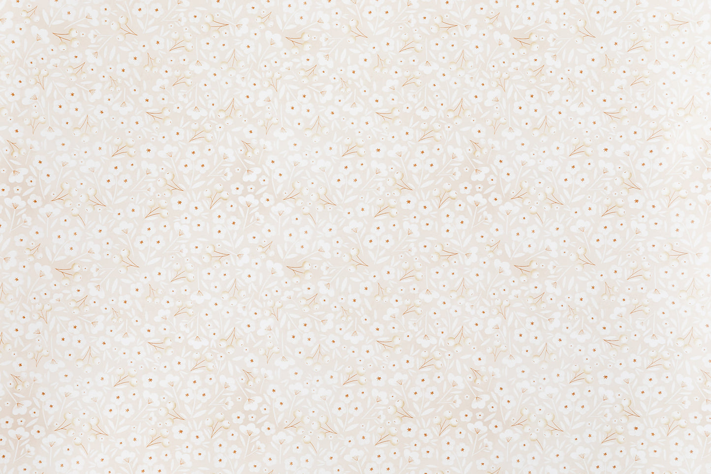 Neutral Floral Wrap Roll